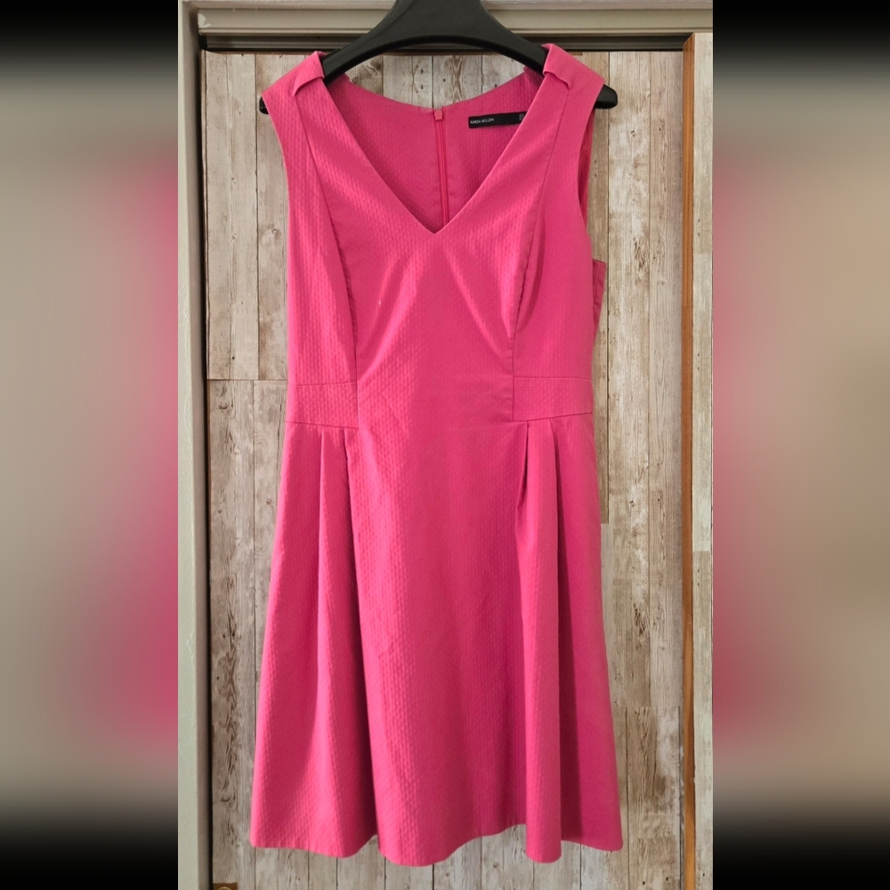 Karen Millen Pink Flare Dress